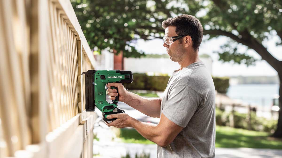 Metabo HPT 18V MultiVolt Narrow Crown Stapler